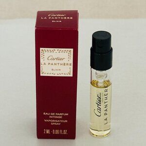 🌹New🌹 Cartier LA PANTHÈRE Elixi.r Spray Deluxe Sample Vial, 2 mL, 0.06 FL.OZ.